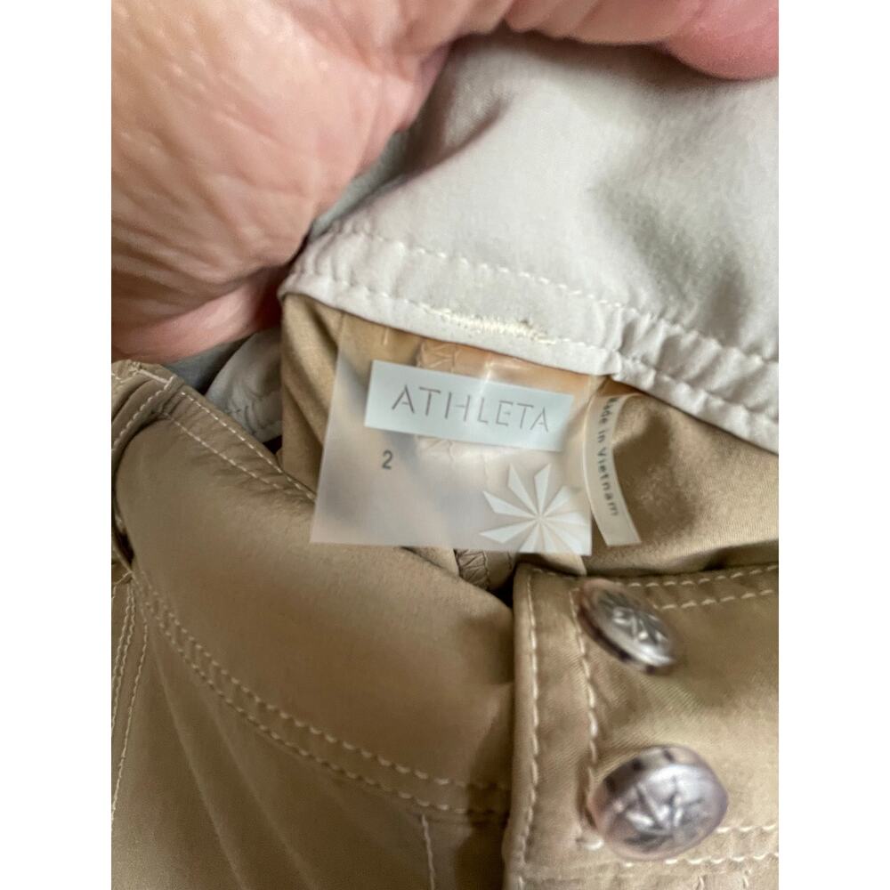 Athleta Whatever Skort Tan Solid Stretch Lightwei… - image 5